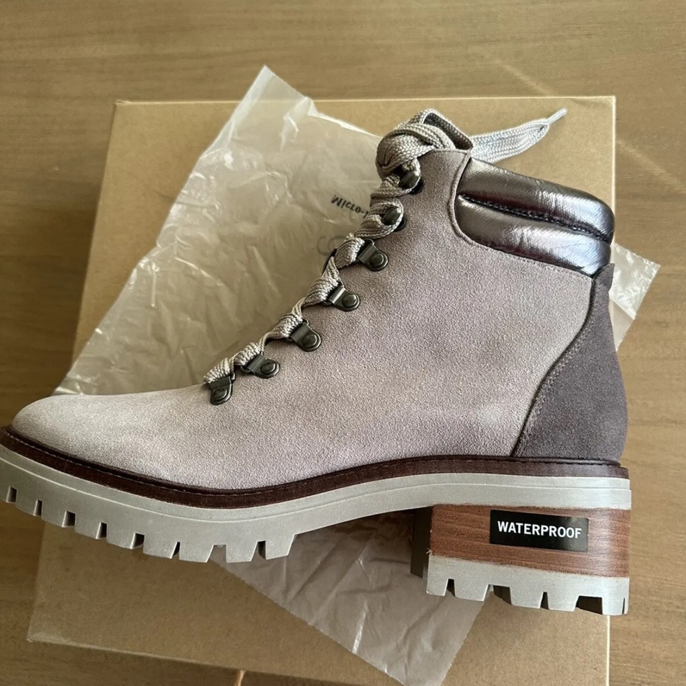 Gentle Souls by Kenneth Cole Womens Brooklyn 2.0 Wp Ankle Boot Size 9.5